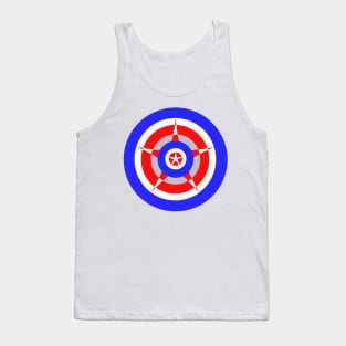 3D Superhero Star Tank Top